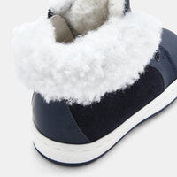 0 QTY / MARINE JACADI CHAUSSURES CUIR CAHIER