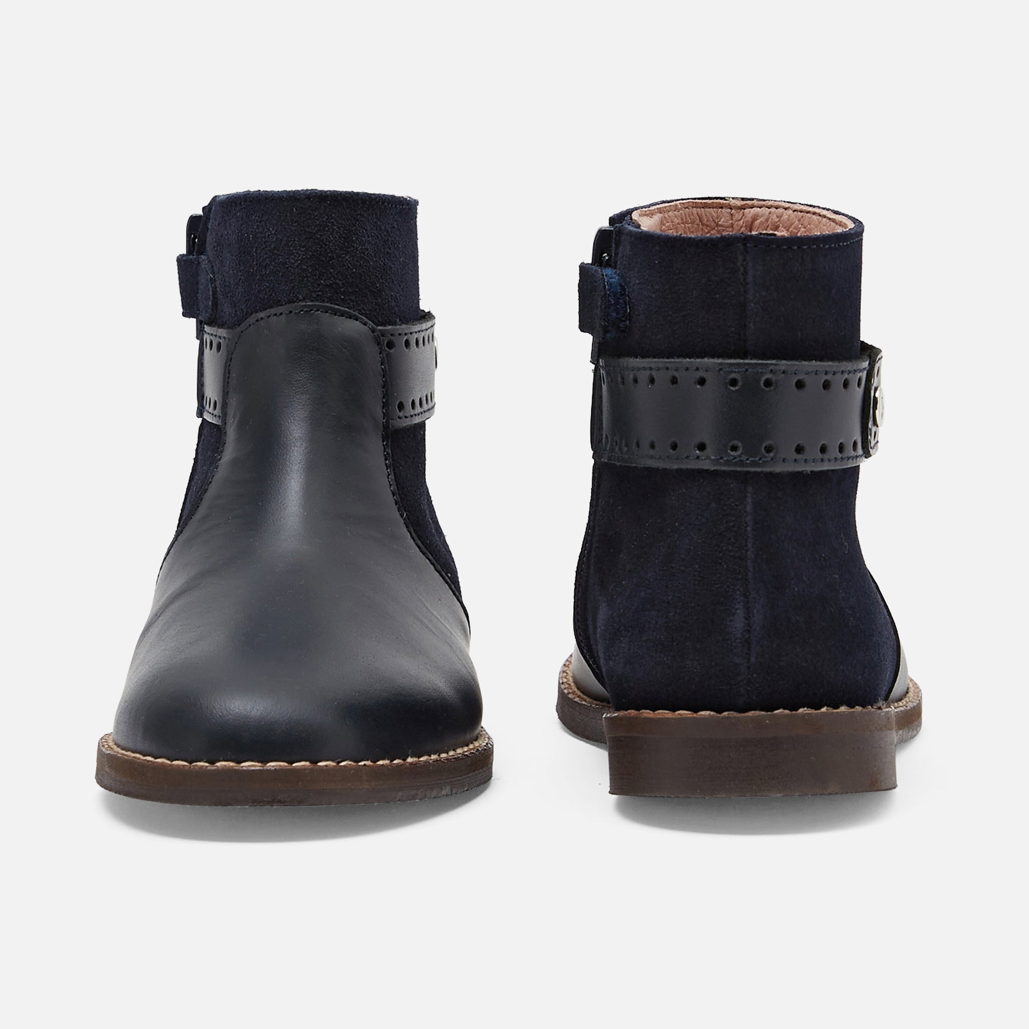 117 QTY / MARINE JACADI CHAUSSURES CUIR CAVALINE