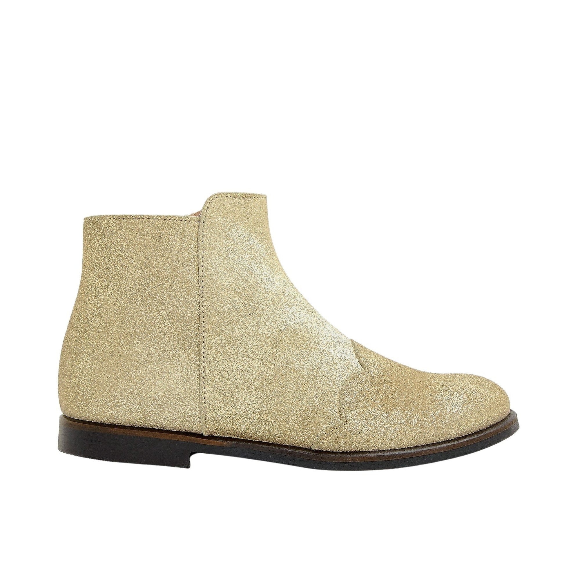 2 QTY / OR CHAUSSURES CUIR CADETTE IRISEE