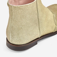 2 QTY / OR CHAUSSURES CUIR CADETTE IRISEE