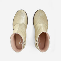 2 QTY / OR CHAUSSURES CUIR CADETTE IRISEE