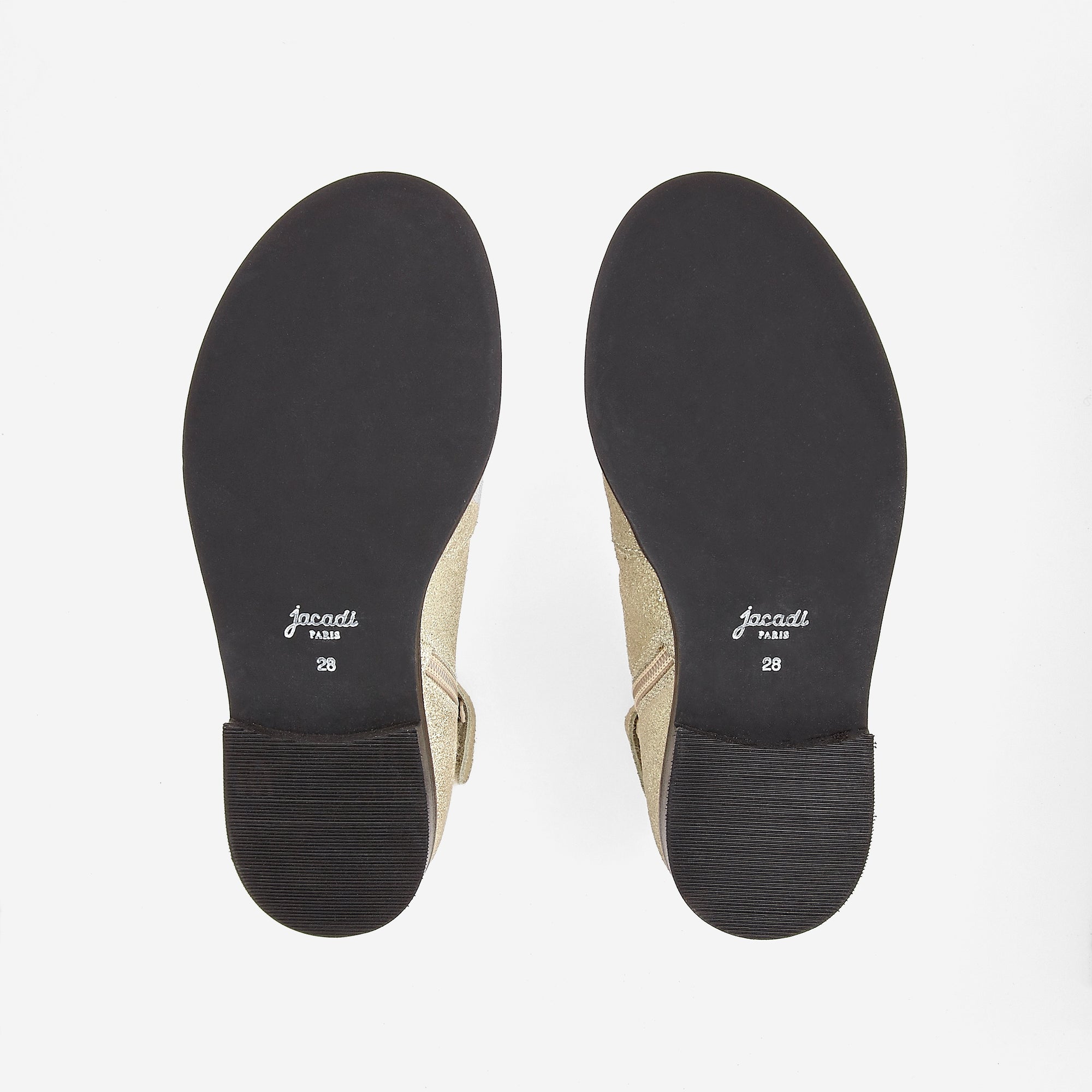 2 QTY / OR CHAUSSURES CUIR CADETTE IRISEE
