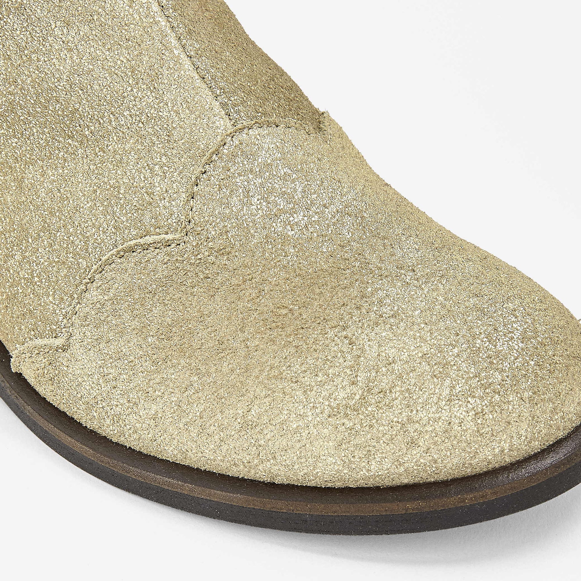 2 QTY / OR CHAUSSURES CUIR CADETTE IRISEE