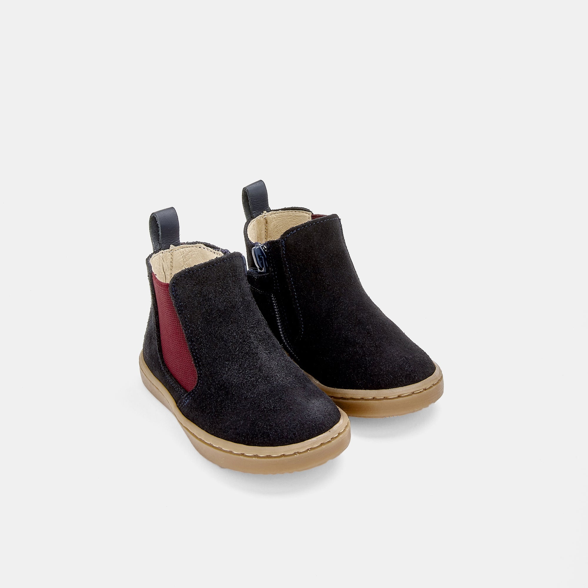 1 QTY / MARINE JACADI CHAUSSURES CUIR LUCAS