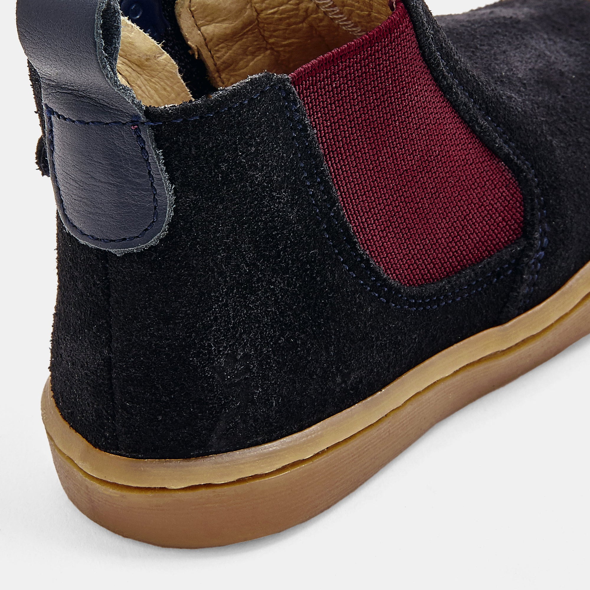 1 QTY / MARINE JACADI CHAUSSURES CUIR LUCAS