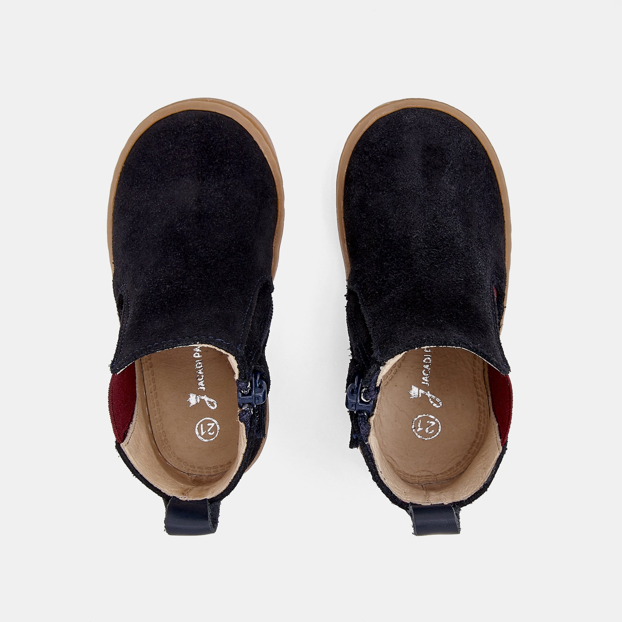 1 QTY / MARINE JACADI CHAUSSURES CUIR LUCAS