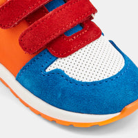 1 QTY / ORANGE/MULTIC CHAUSSURES CUIR LUCKY BB
