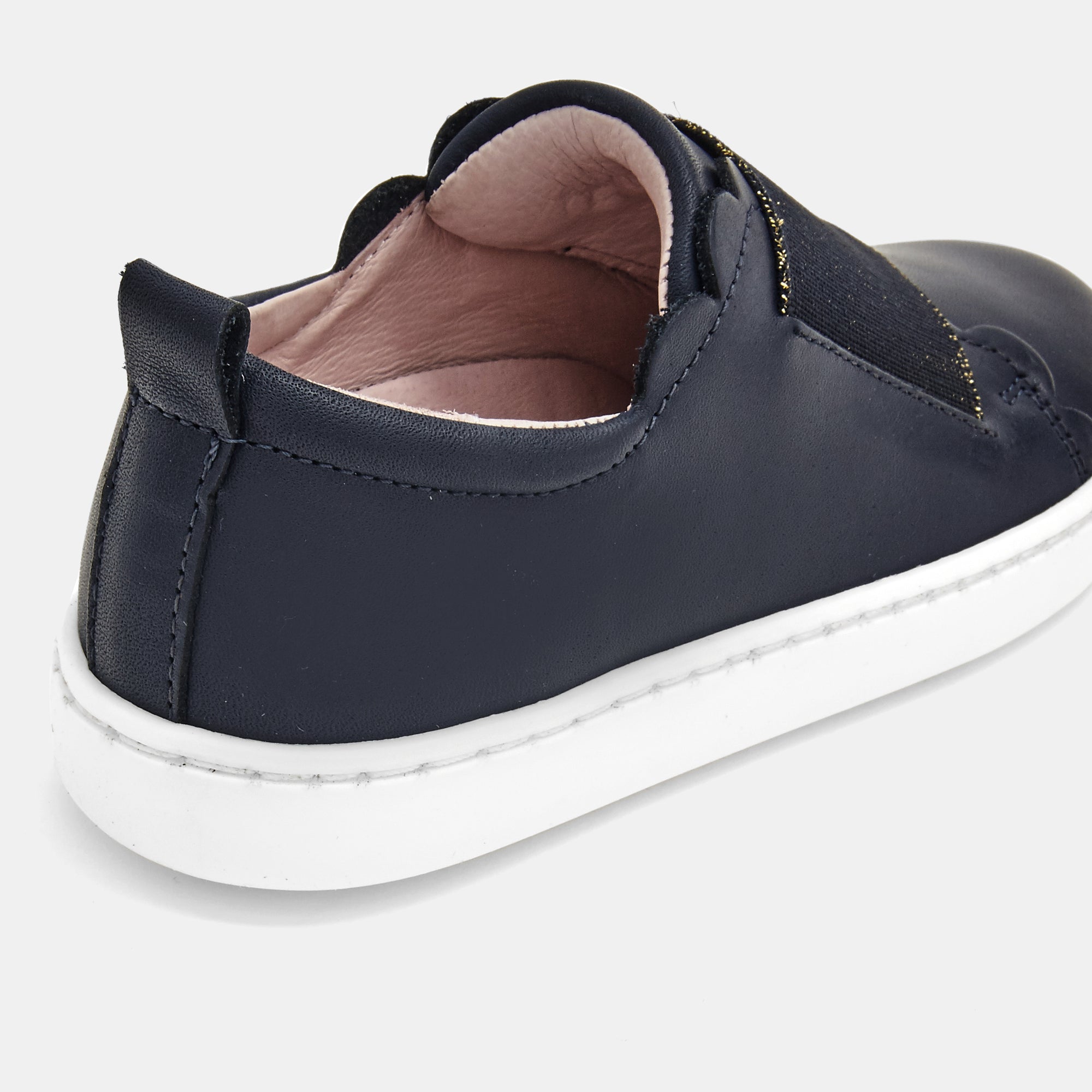 0 QTY / MARINE JACADI CHAUSSURES CUIR CAMELIA