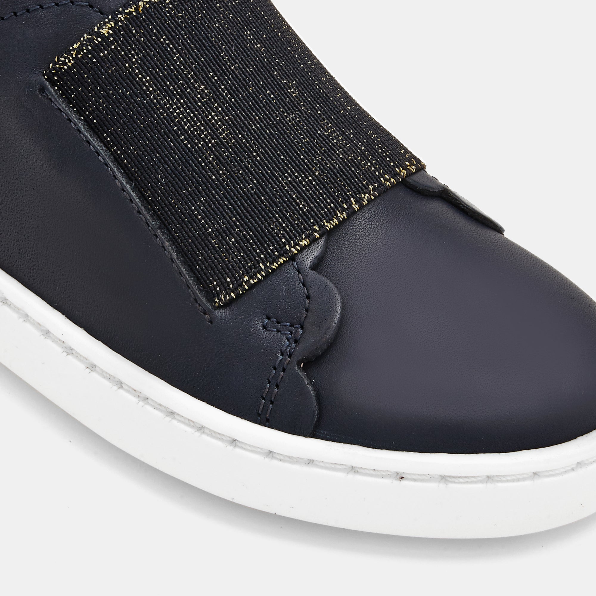 0 QTY / MARINE JACADI CHAUSSURES CUIR CAMELIA