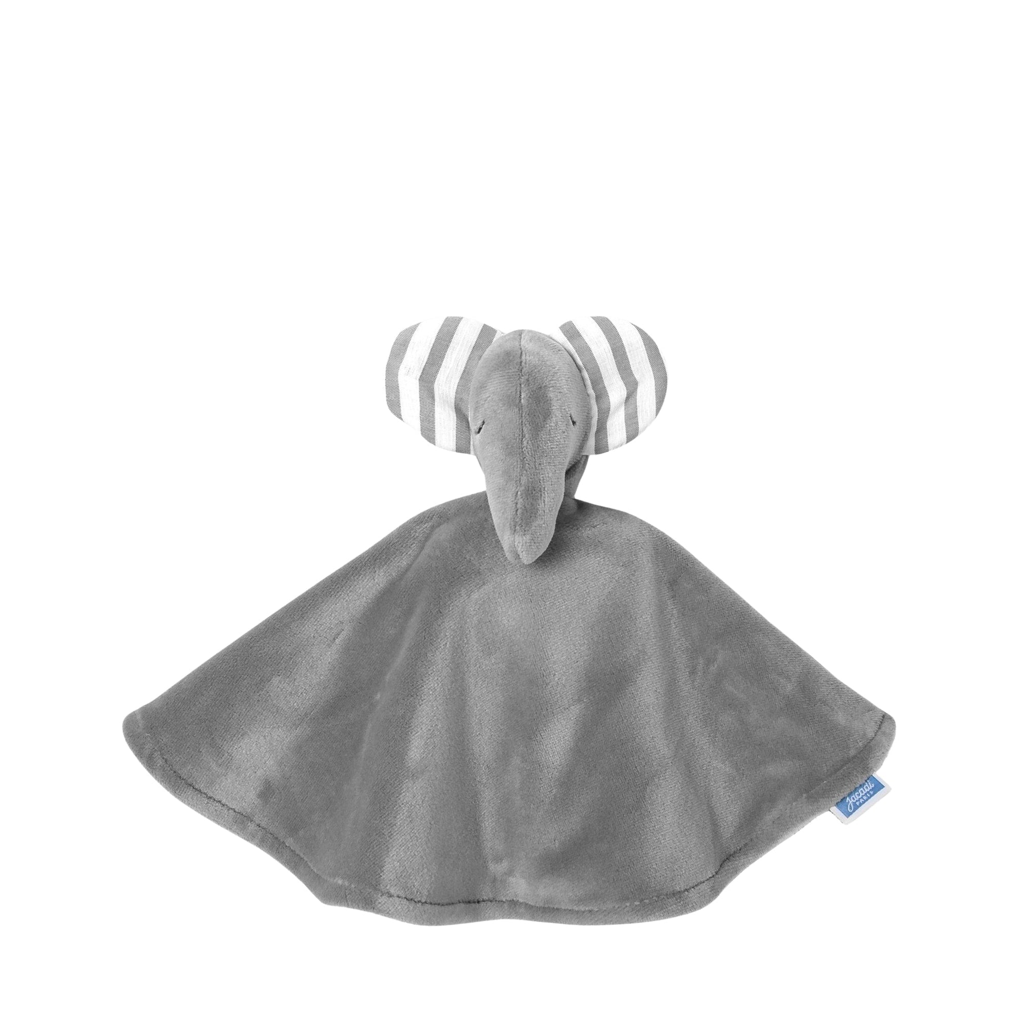 BLANC/GRIS DOUDOU ELEPHANT PETIT PARIS