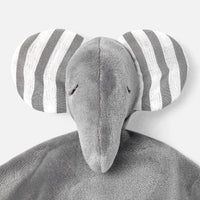 602 QTY / BLANC/GRIS PUERICULTURE JOUETS DOUDOU ELEPHANT PETIT PARIS