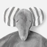 BLANC/GRIS DOUDOU ELEPHANT PETIT PARIS