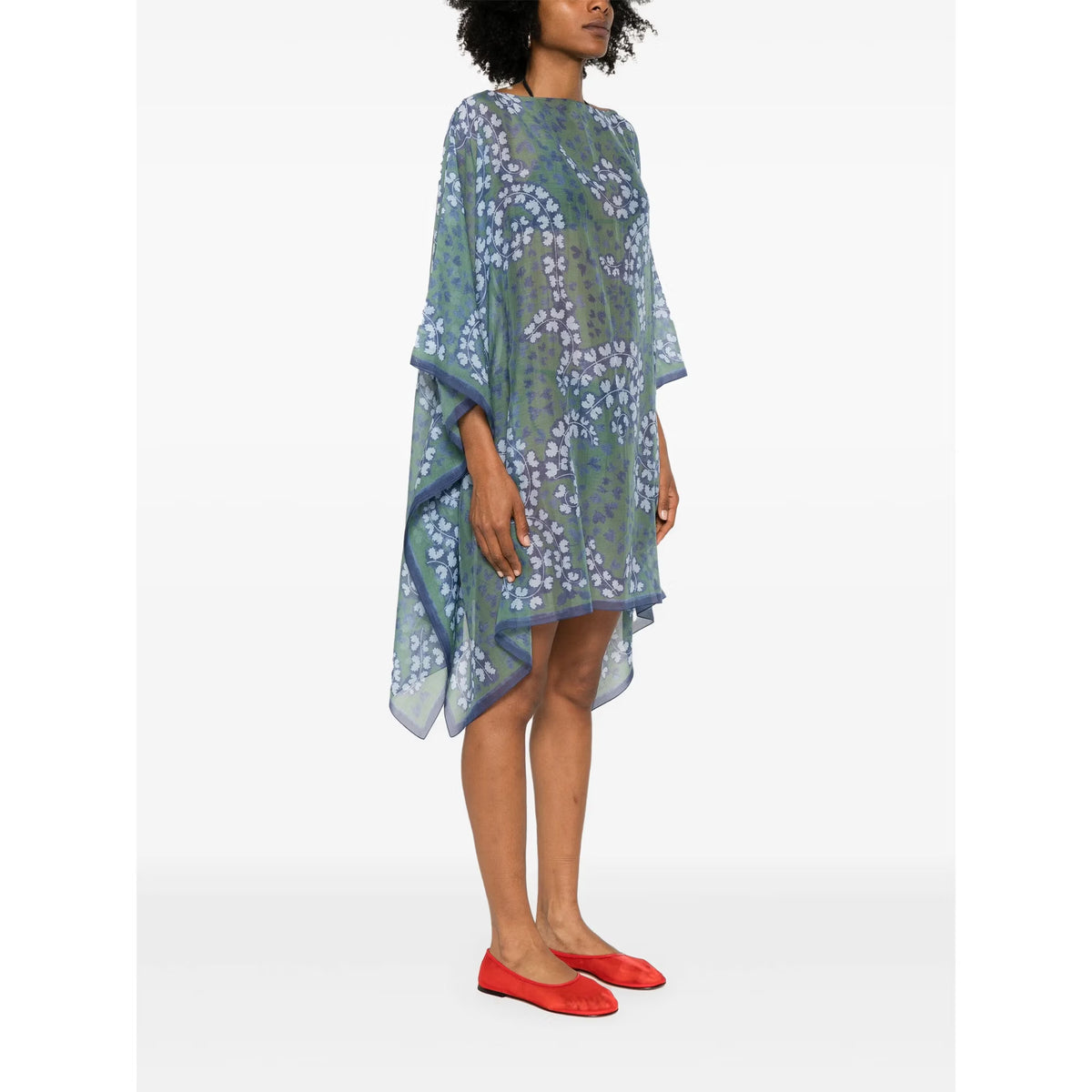 Kaftan rateau - Vert de gris