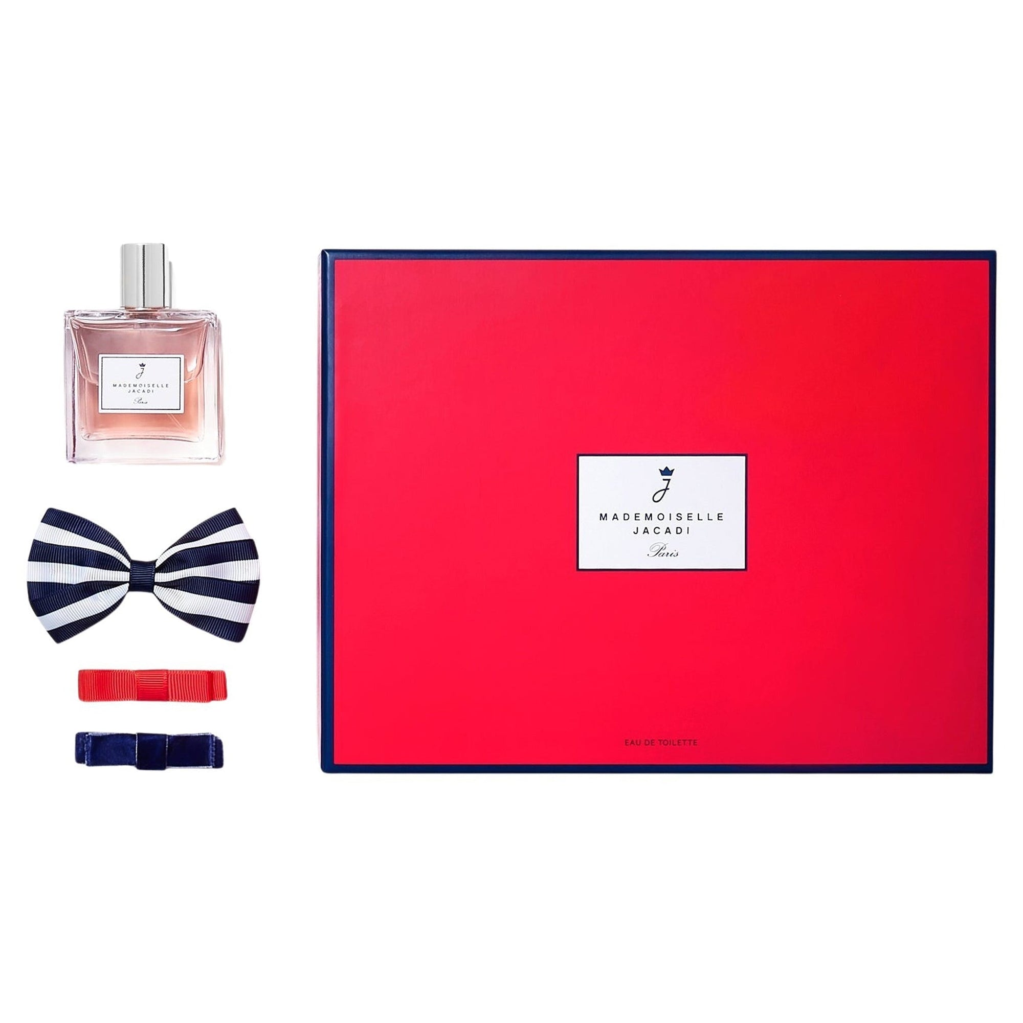 ROUGE/MARINE COFFRE MELLE JACADI BARRETTES H20 100ML