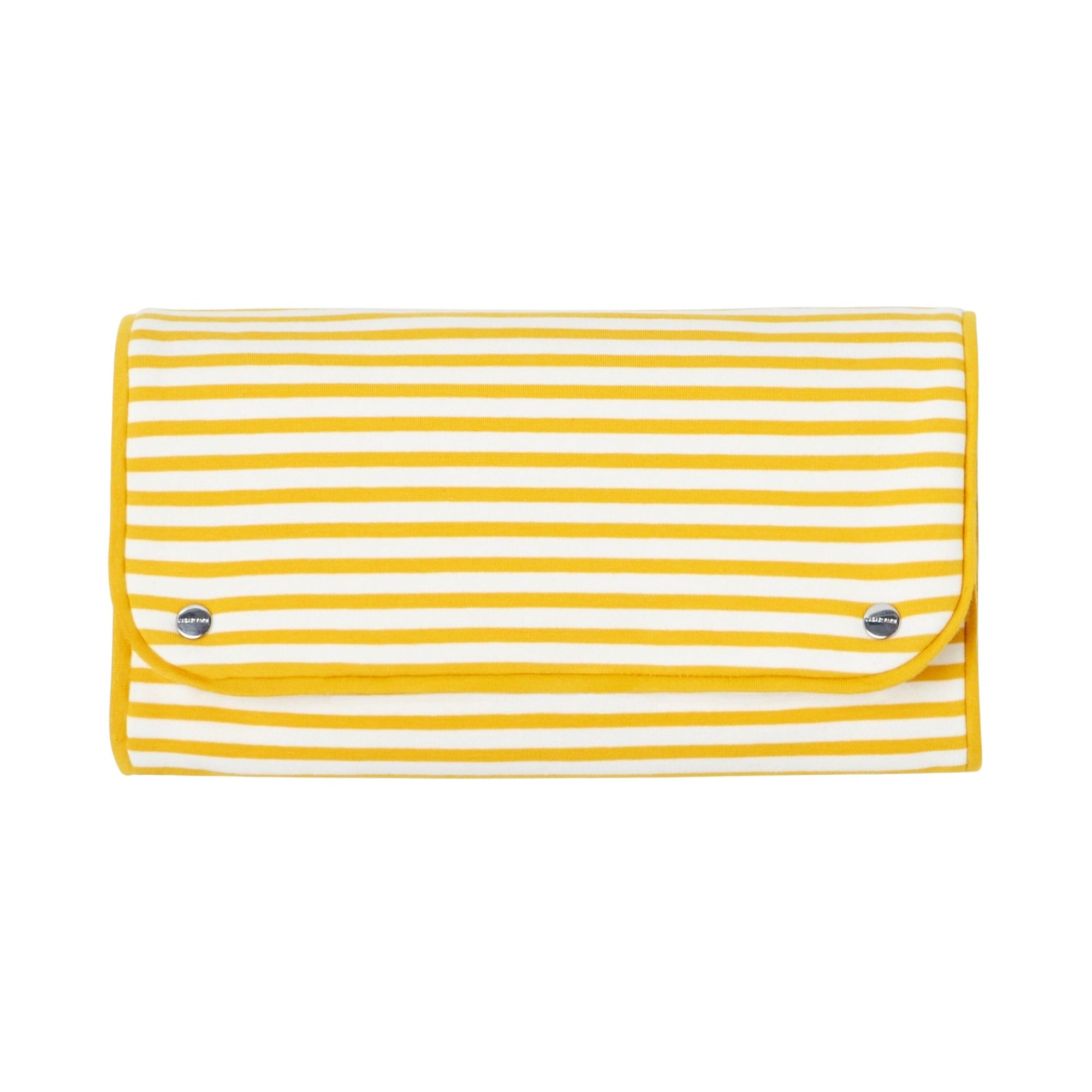 0 QTY / BLANC/JAUNE PUERICULTURE BAIN TAPIS NOMADE RAYE PETIT PARIS