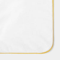 0 QTY / BLANC/JAUNE PUERICULTURE BAIN TAPIS NOMADE RAYE PETIT PARIS