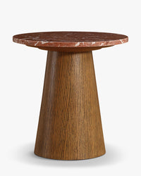Table d'appoint Avila - Marbre rouge