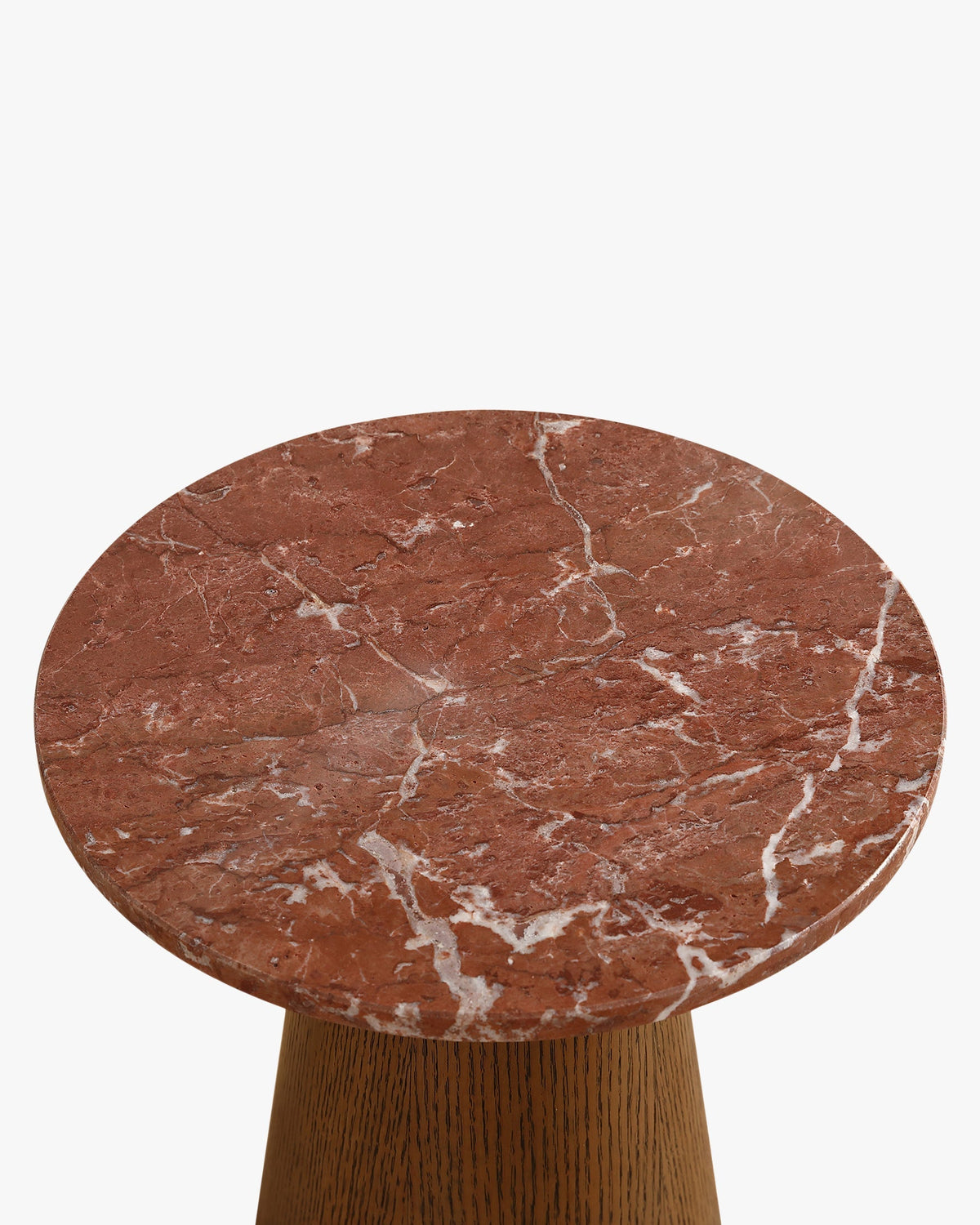 Table d'appoint Avila - Marbre rouge