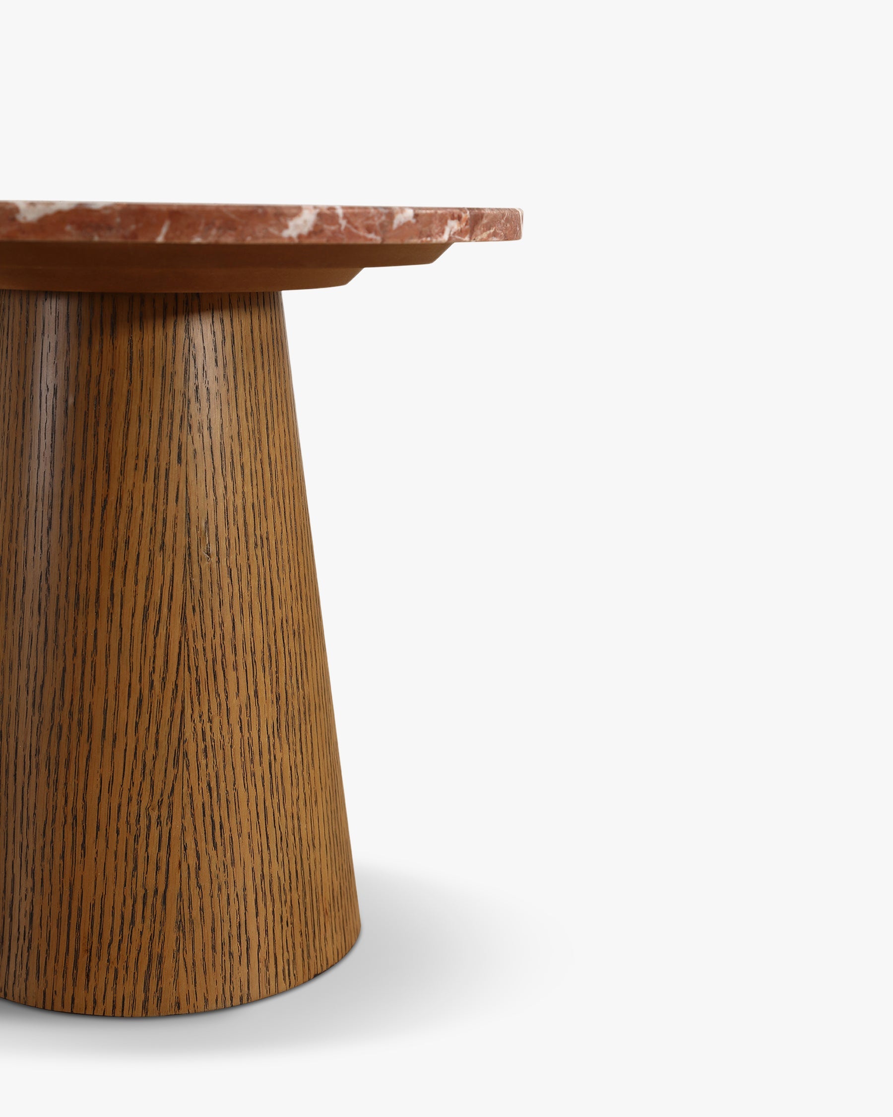 Table d'appoint Avila - Marbre rouge