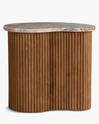Table basse Isleta - Marbre rouge