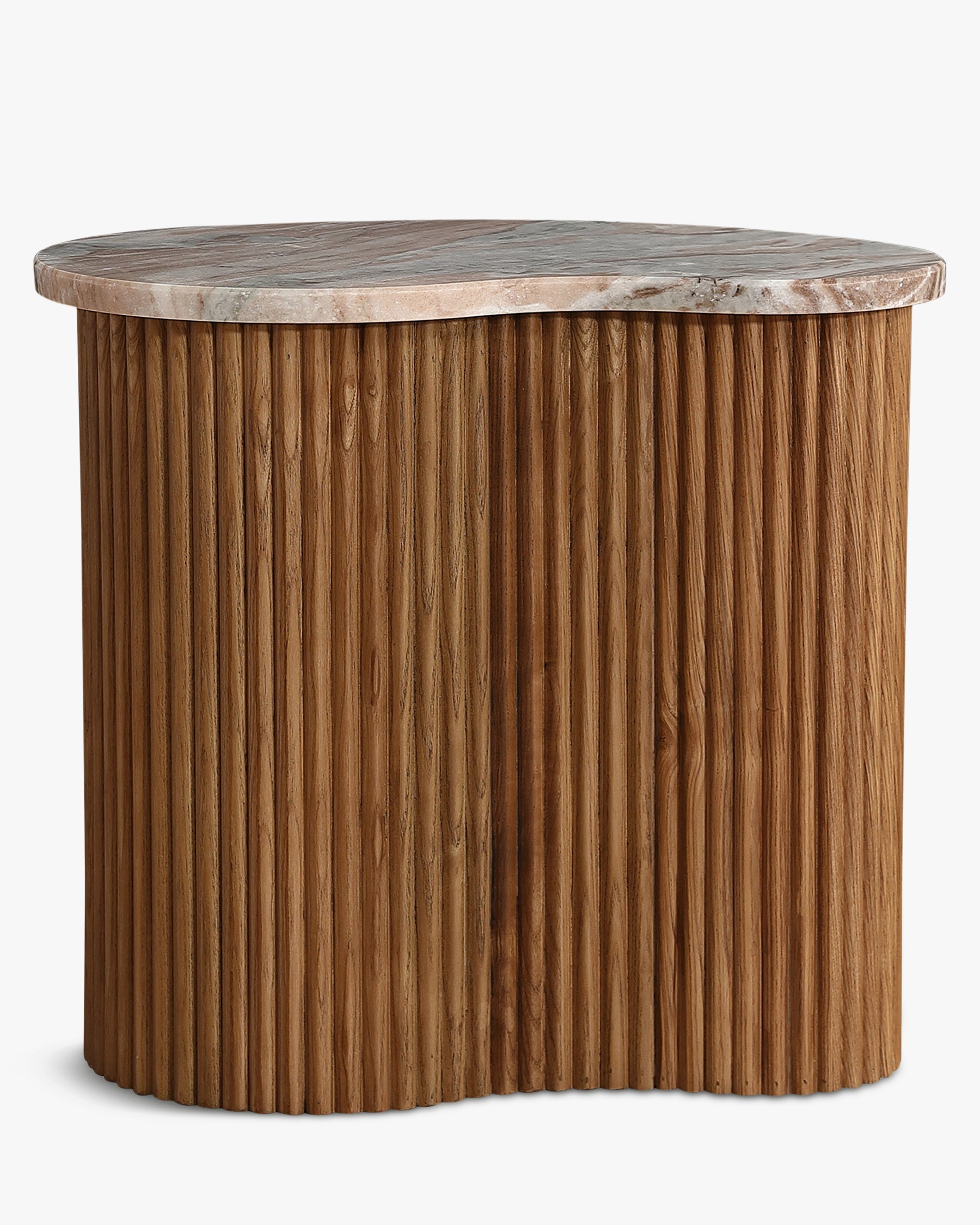Table basse Isleta - Marbre rouge