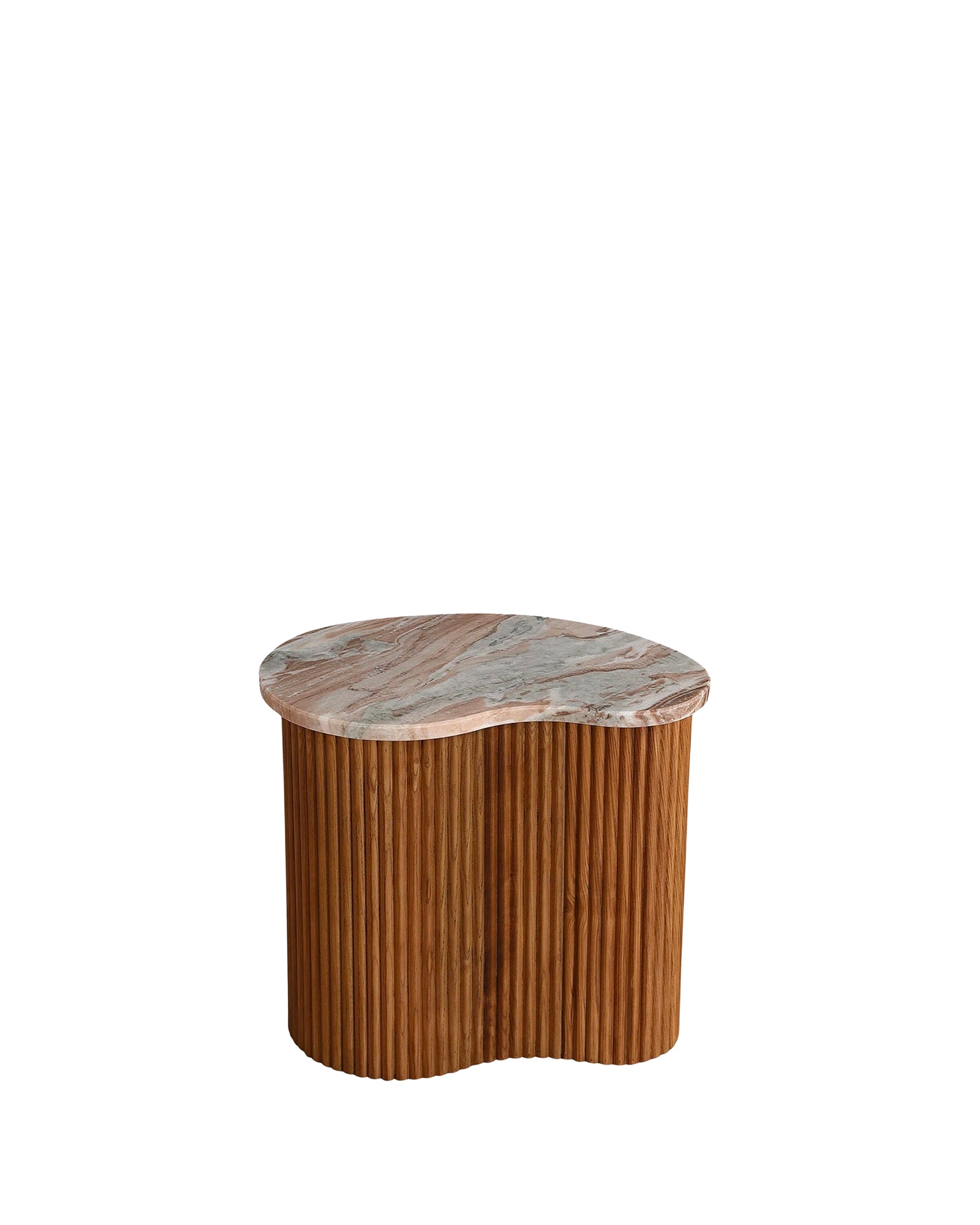 Table basse Isleta - Marbre rouge
