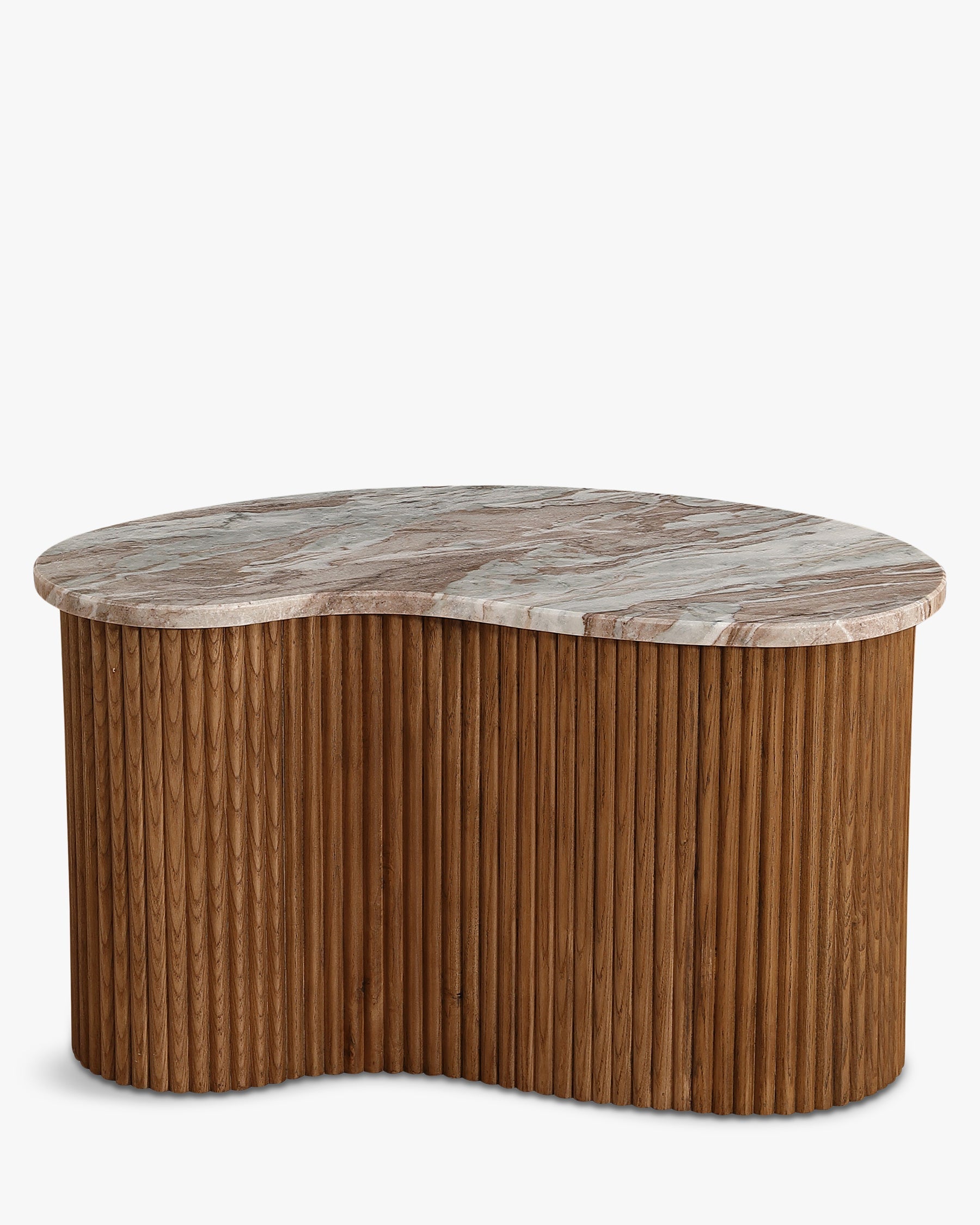 Isleta Coffee table - Marbre rouge