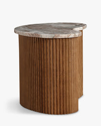 Isleta Coffee table - Marbre rouge