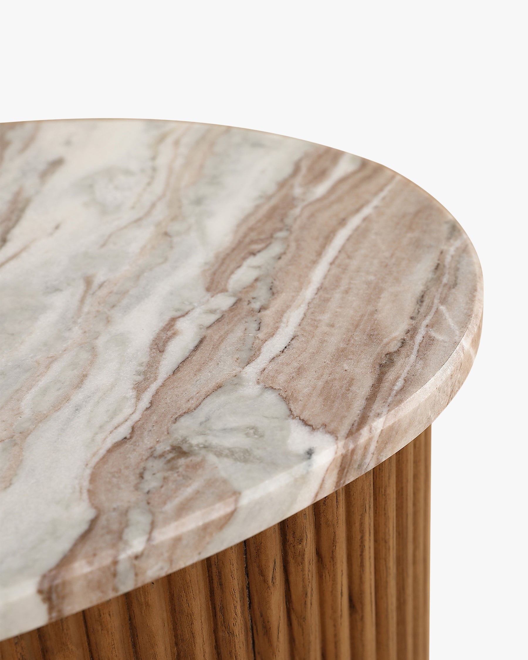 Isleta Coffee table - Marbre rouge