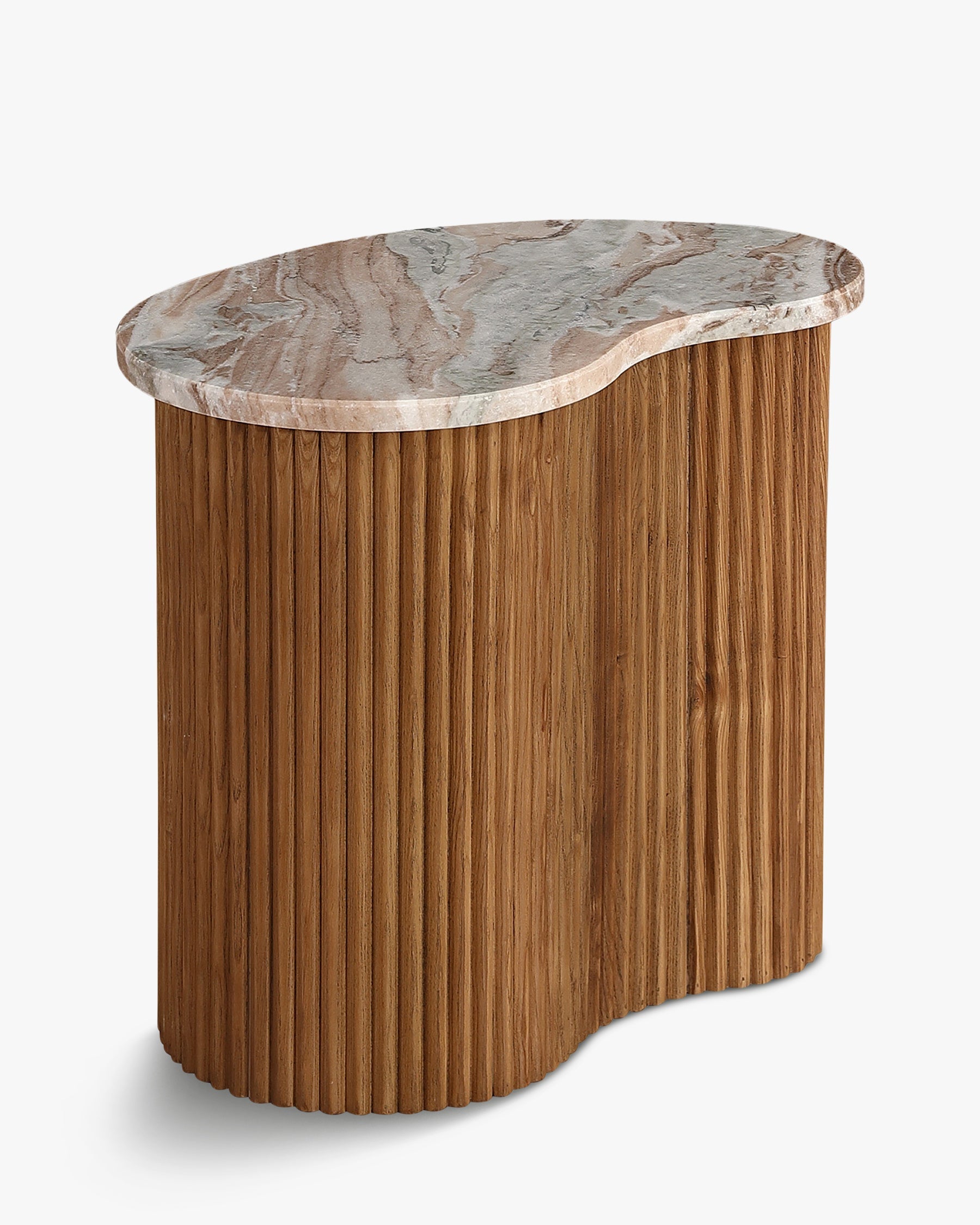 Table basse Isleta - Marbre rouge