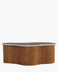 Table basse Isleta - Marbre rouge