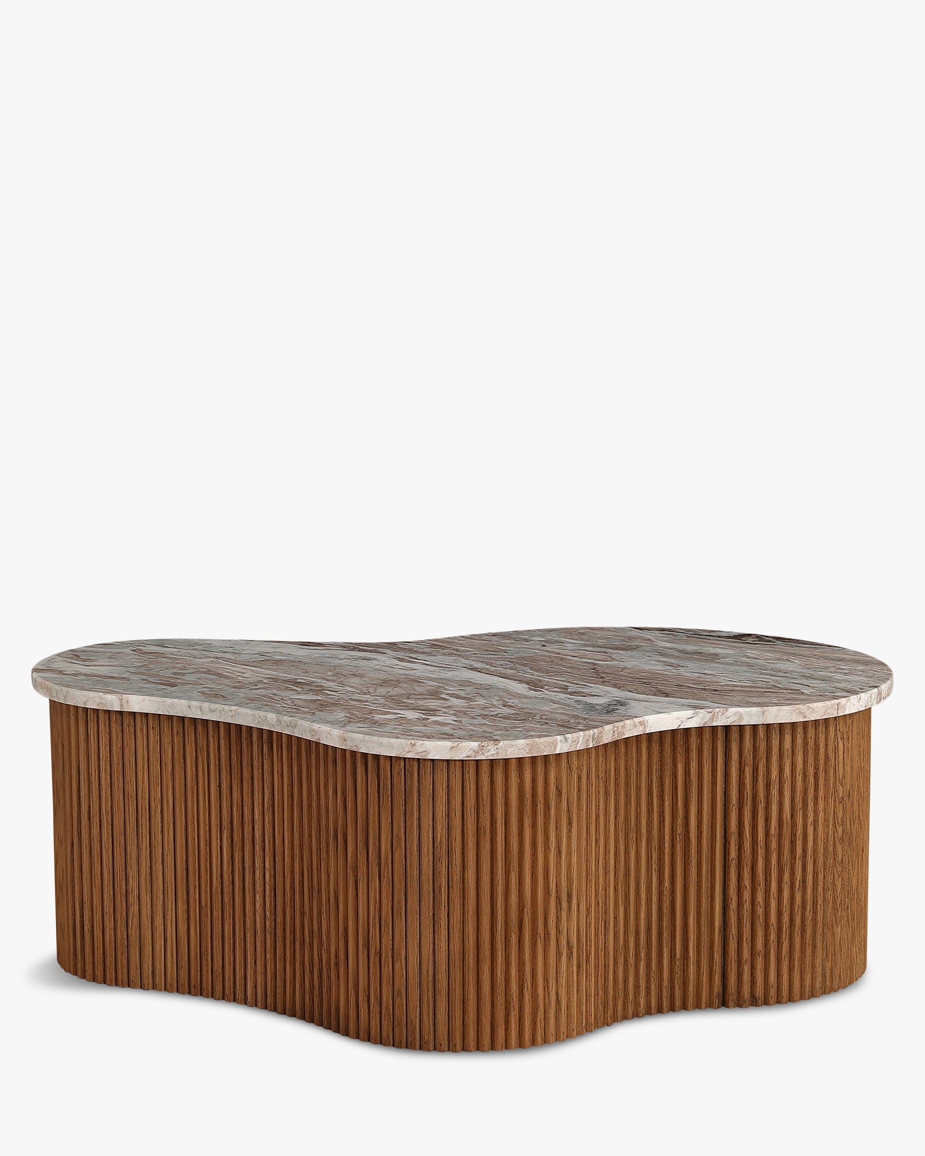 Table basse Isleta - Marbre rouge