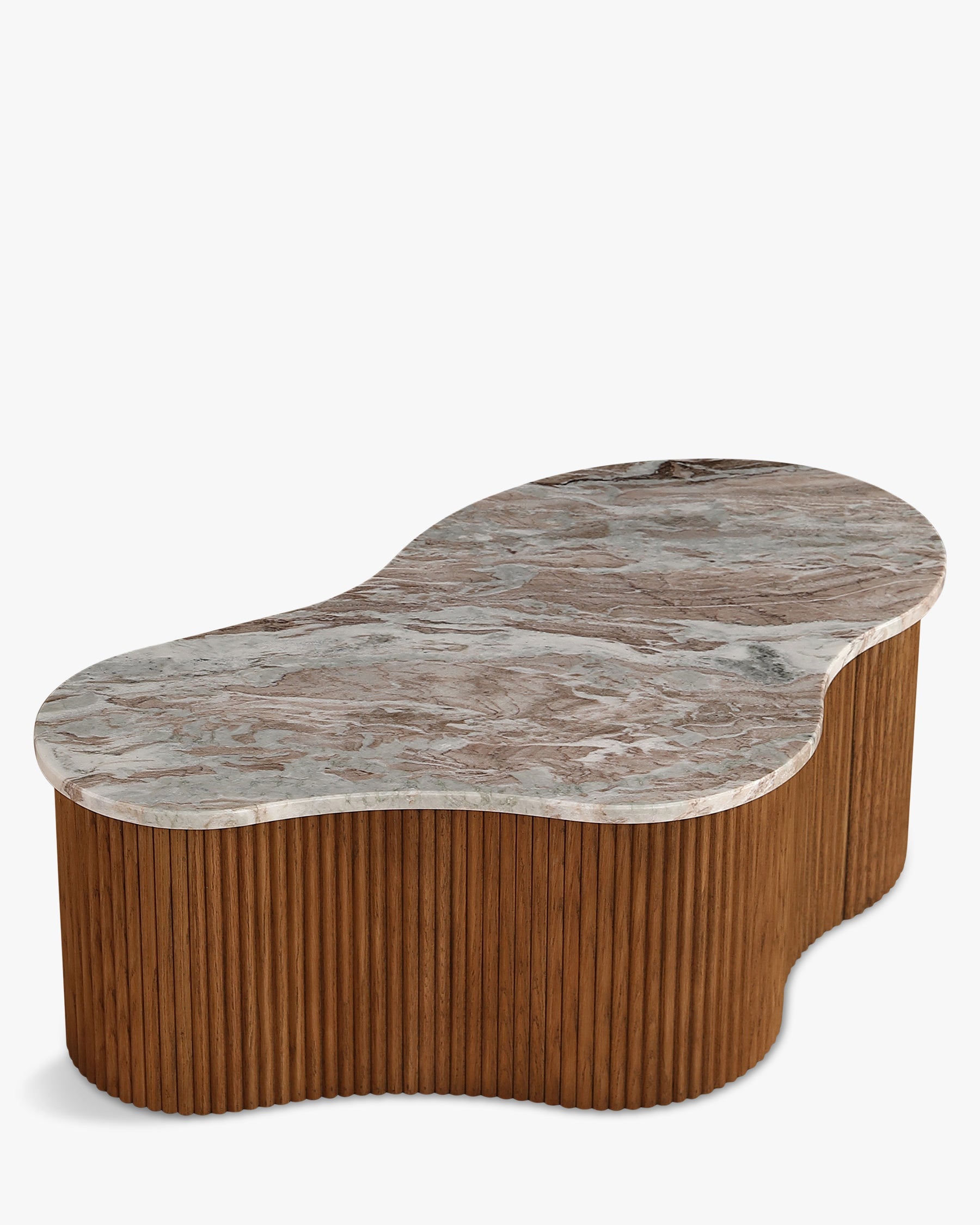 Table basse Isleta - Marbre rouge