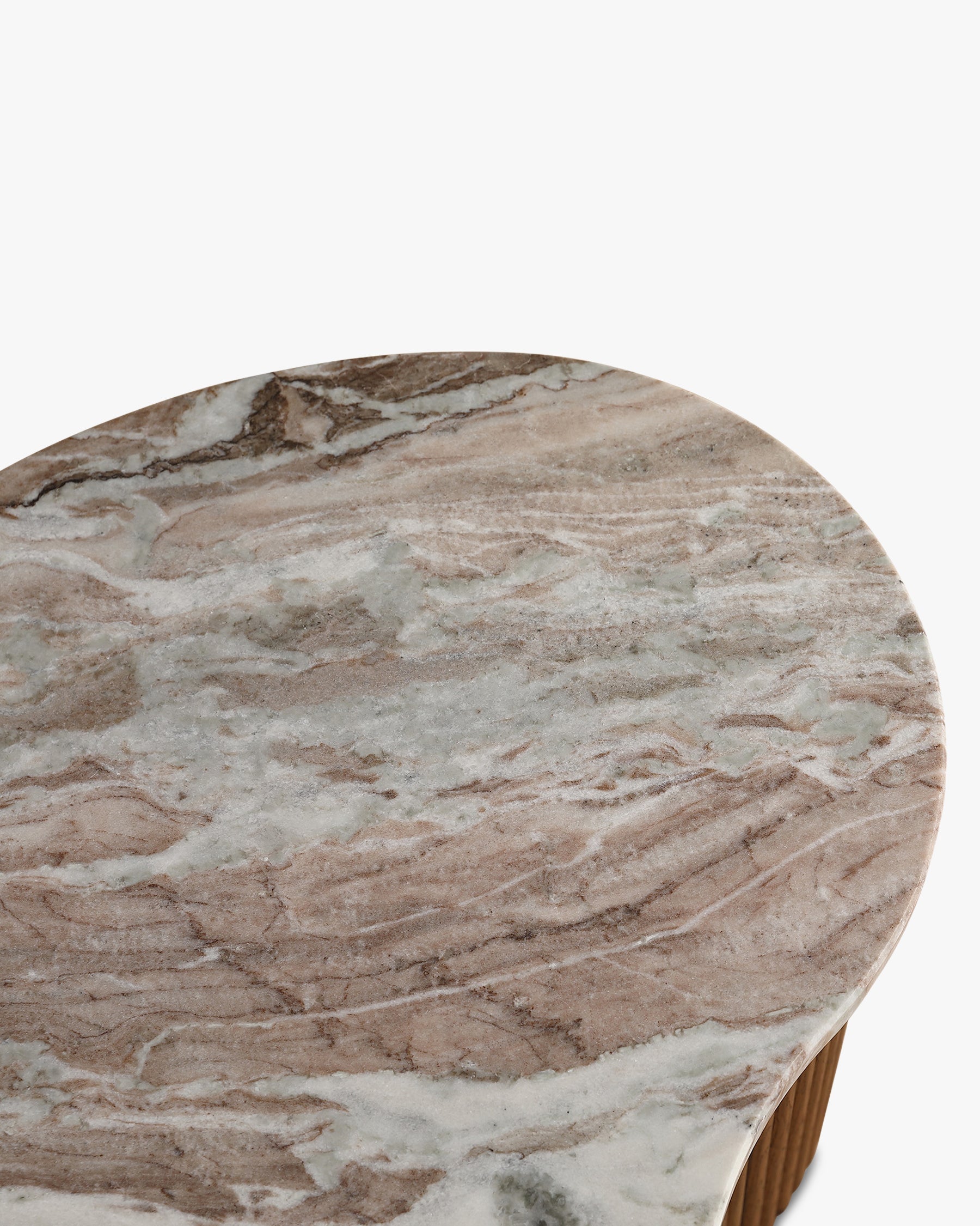 Table basse Isleta - Marbre rouge