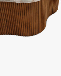 Table basse Isleta - Marbre rouge