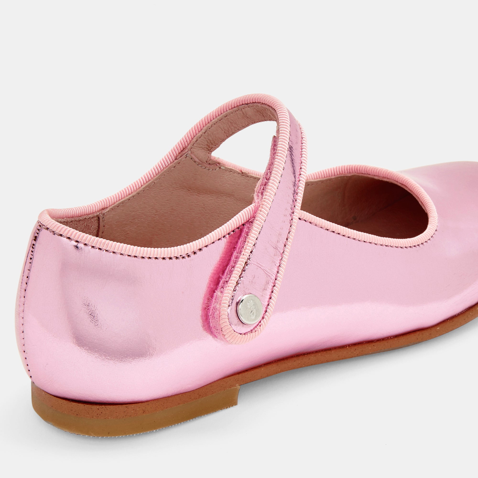 0 QTY / ROSE CHAUSSURES CUIR DANELLE MIROIR