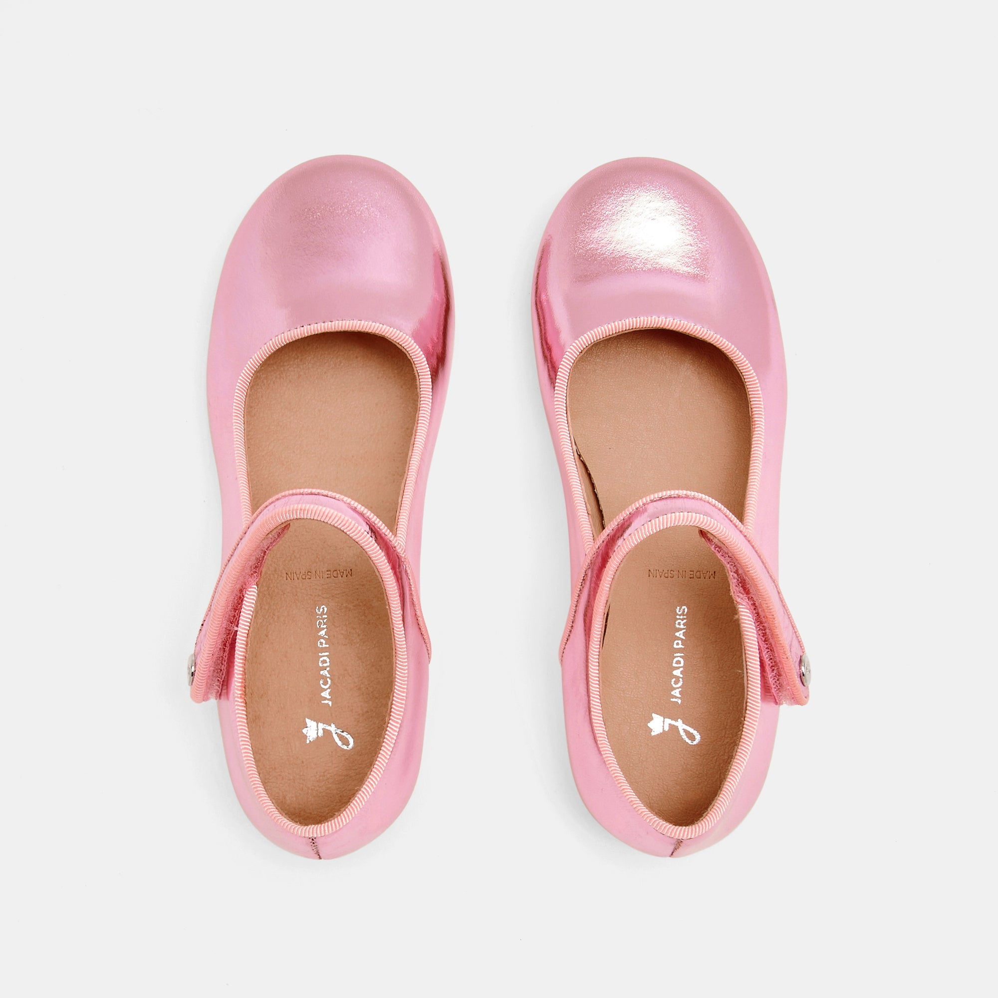 0 QTY / ROSE CHAUSSURES CUIR DANELLE MIROIR
