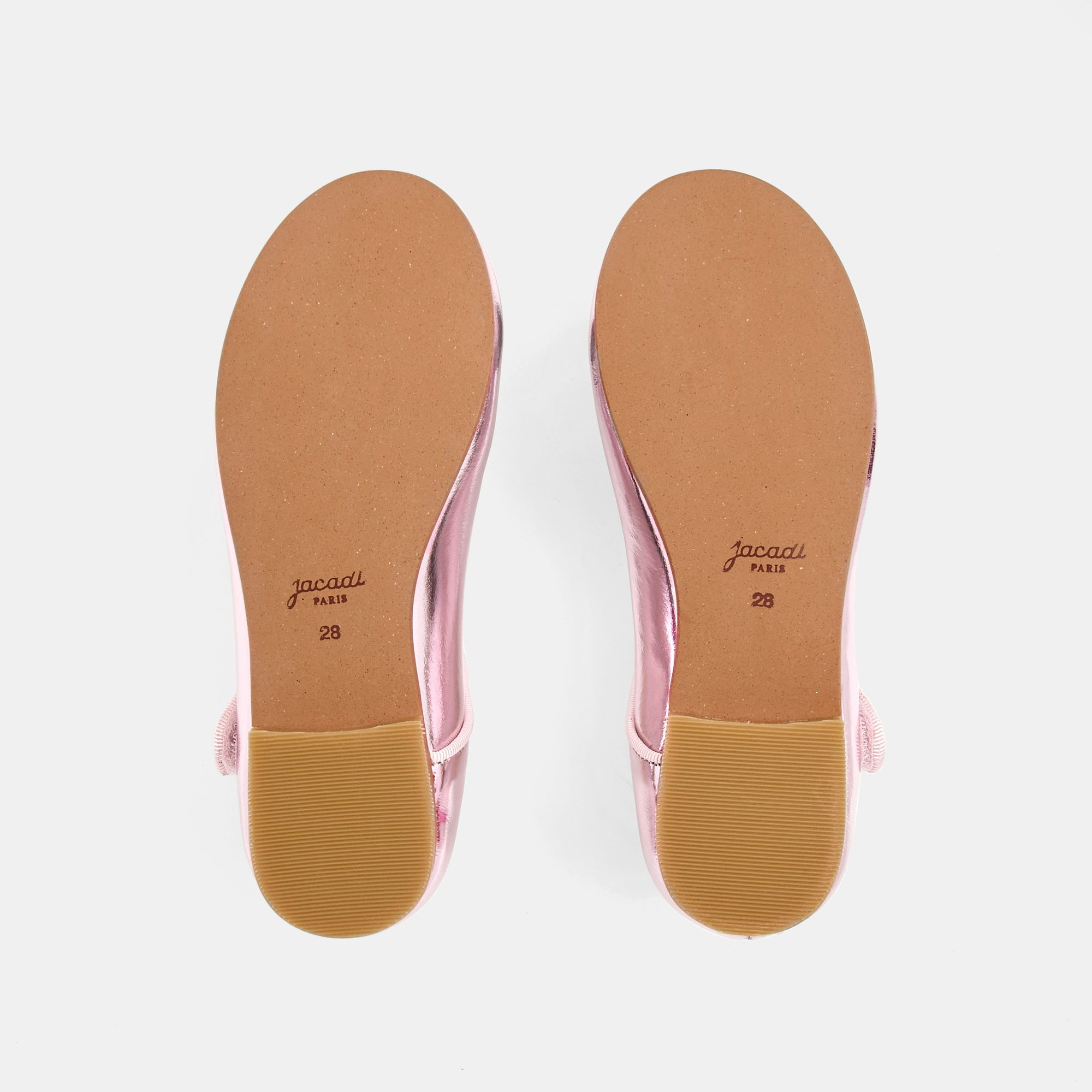0 QTY / ROSE CHAUSSURES CUIR DANELLE MIROIR