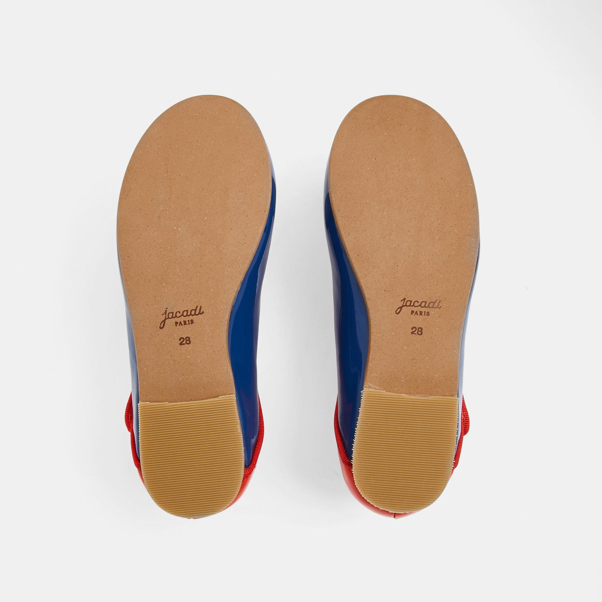 BLEU DANELLE CUIR VERNIS