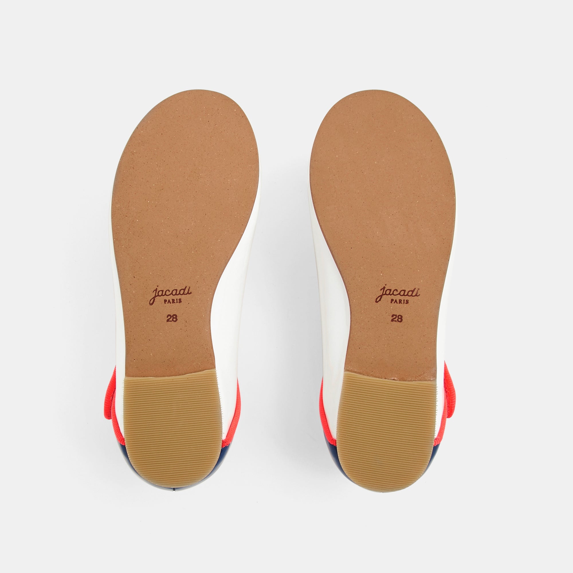 240 QTY / BLANC/ROSE CHAUSSURES CUIR DANELLE CUIR VERNIS