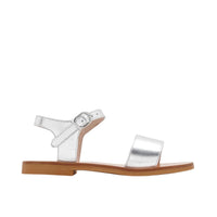 3 QTY / ARGENT CHAUSSURES CUIR BETTY