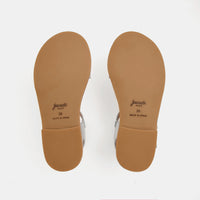 3 QTY / ARGENT CHAUSSURES CUIR BETTY