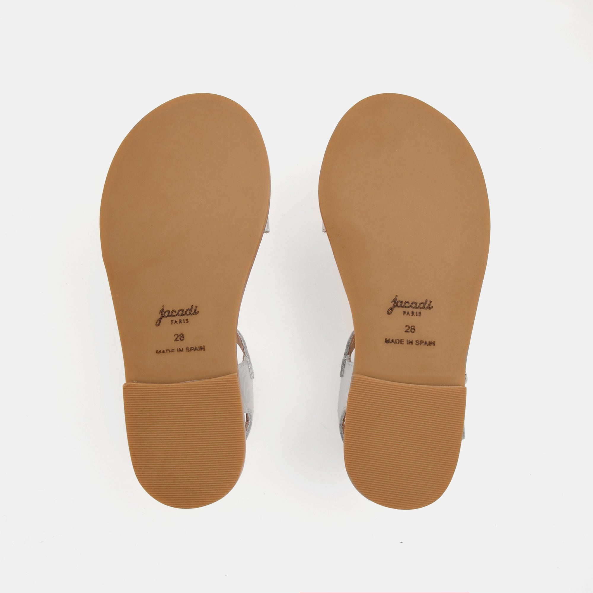 3 QTY / ARGENT CHAUSSURES CUIR BETTY