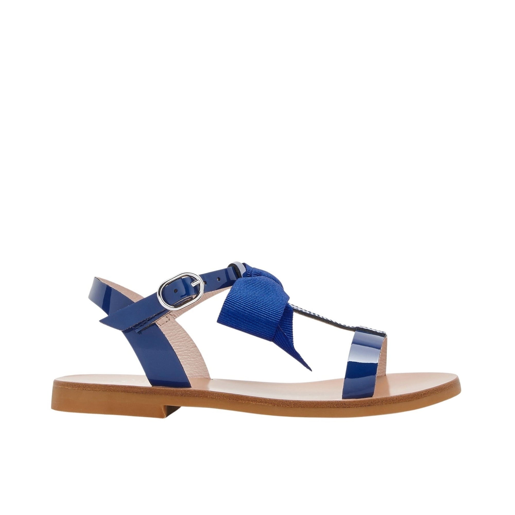 10 QTY / BLEU FAIENCE CHAUSSURES CUIR MARQUISE