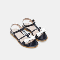 1 QTY / MARINE JACADI CHAUSSURES CUIR BLANDINE