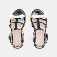 1 QTY / MARINE JACADI CHAUSSURES CUIR BLANDINE