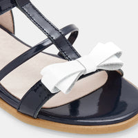 1 QTY / MARINE JACADI CHAUSSURES CUIR BLANDINE