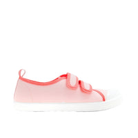 4 QTY / ROSE PALE  CHAUSSURES TOILE BAGUETTE