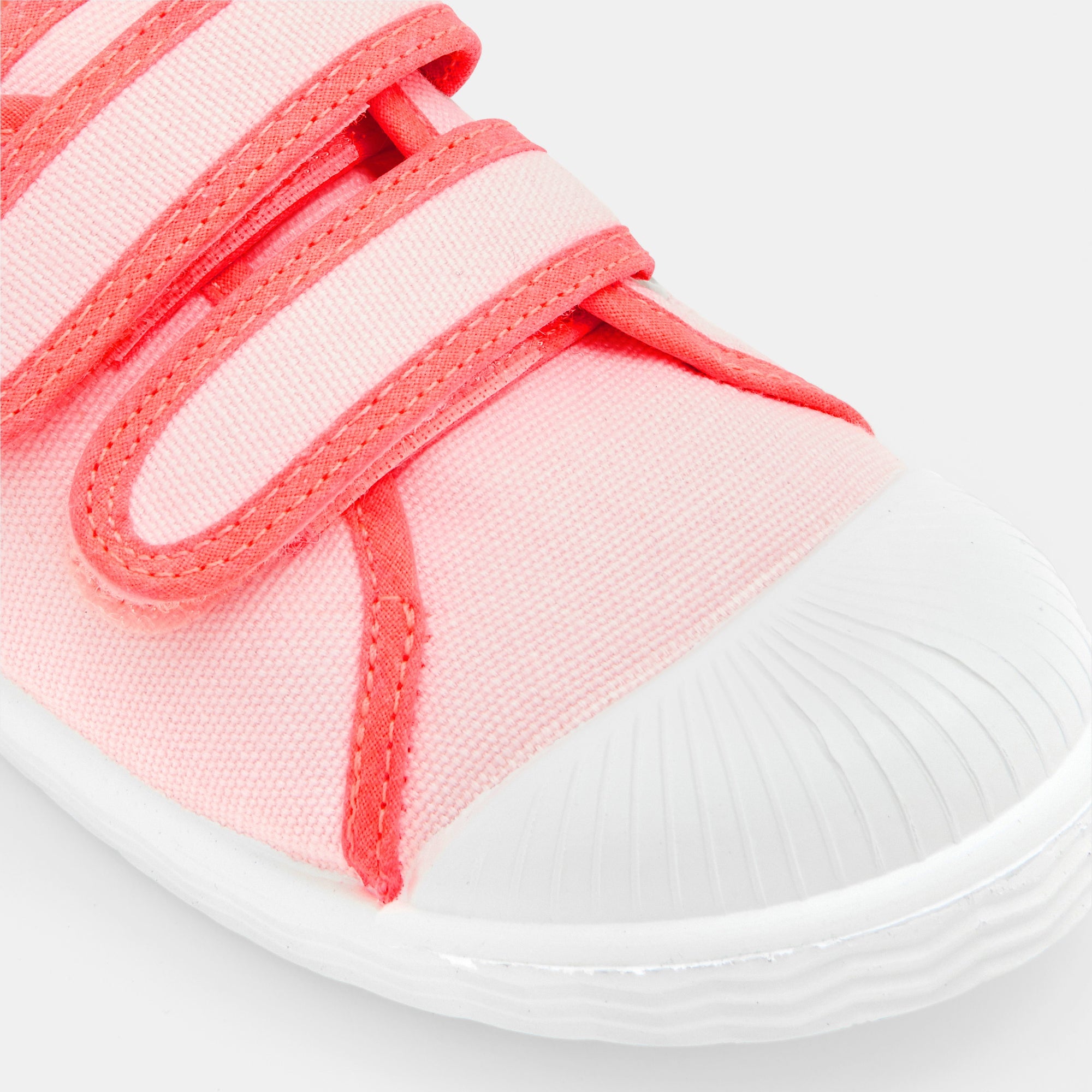 4 QTY / ROSE PALE  CHAUSSURES TOILE BAGUETTE