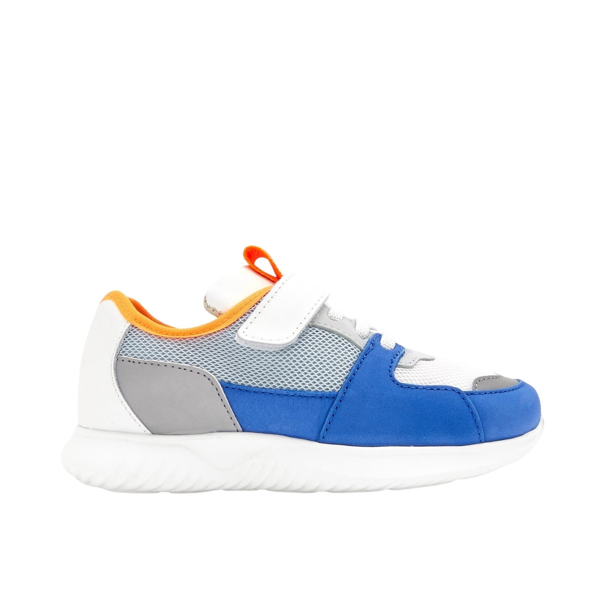 11 QTY / BLANC/BLEU CHAUSSURES CUIR ECLAIR